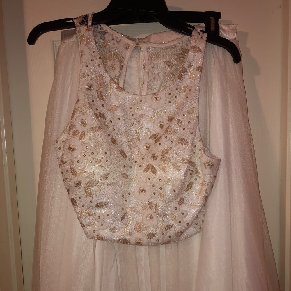 Size 11 two piece prom dress